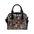 Shoulder Handbag-Animal Print 102 Vegan Leather Shoulder