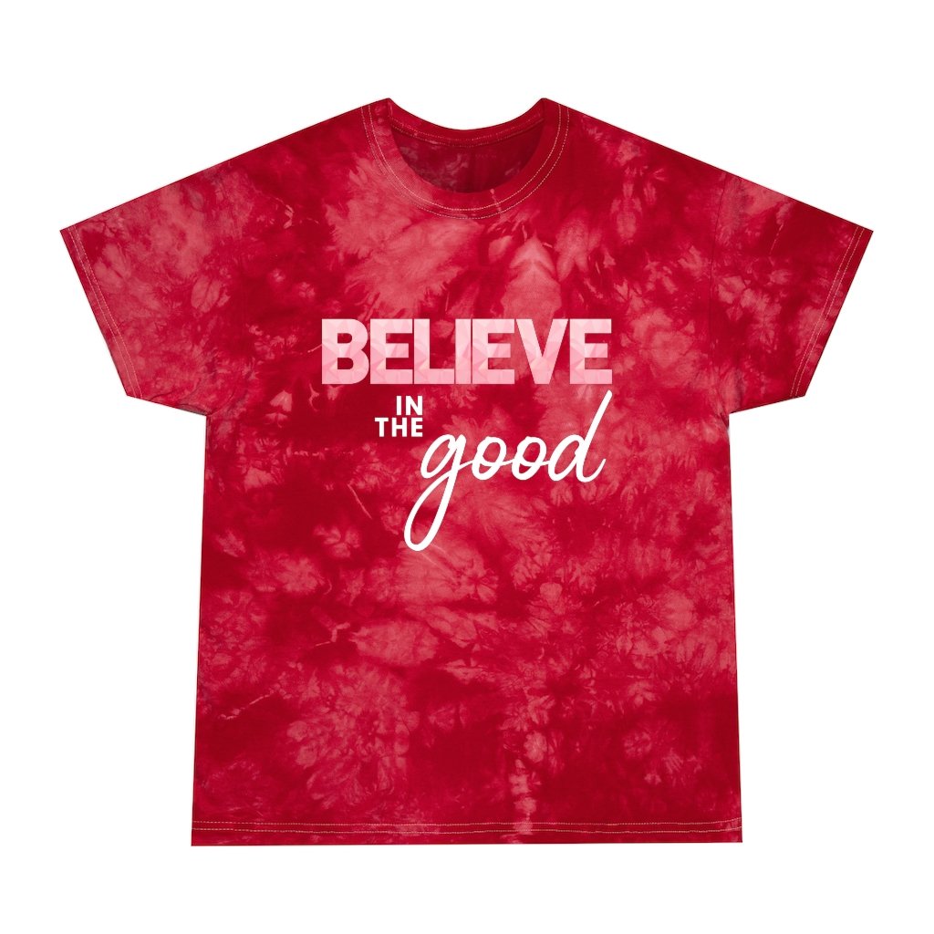 Tie Dye Shirt-Believe in the Good Tie Dye Graphic Tee | ACES