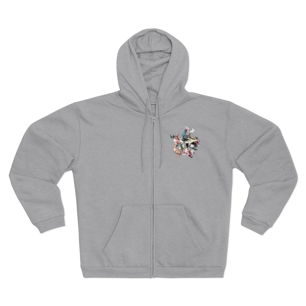 Zip Up Hoodie (Fleece Inside)-Alice in Wonderland 41 