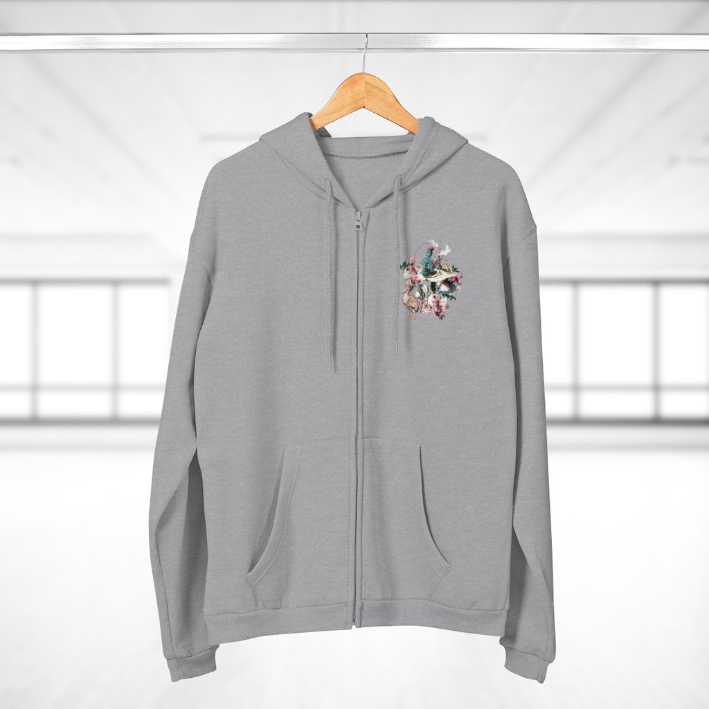 Zip Up Hoodie (Fleece Inside)-Alice in Wonderland 41 